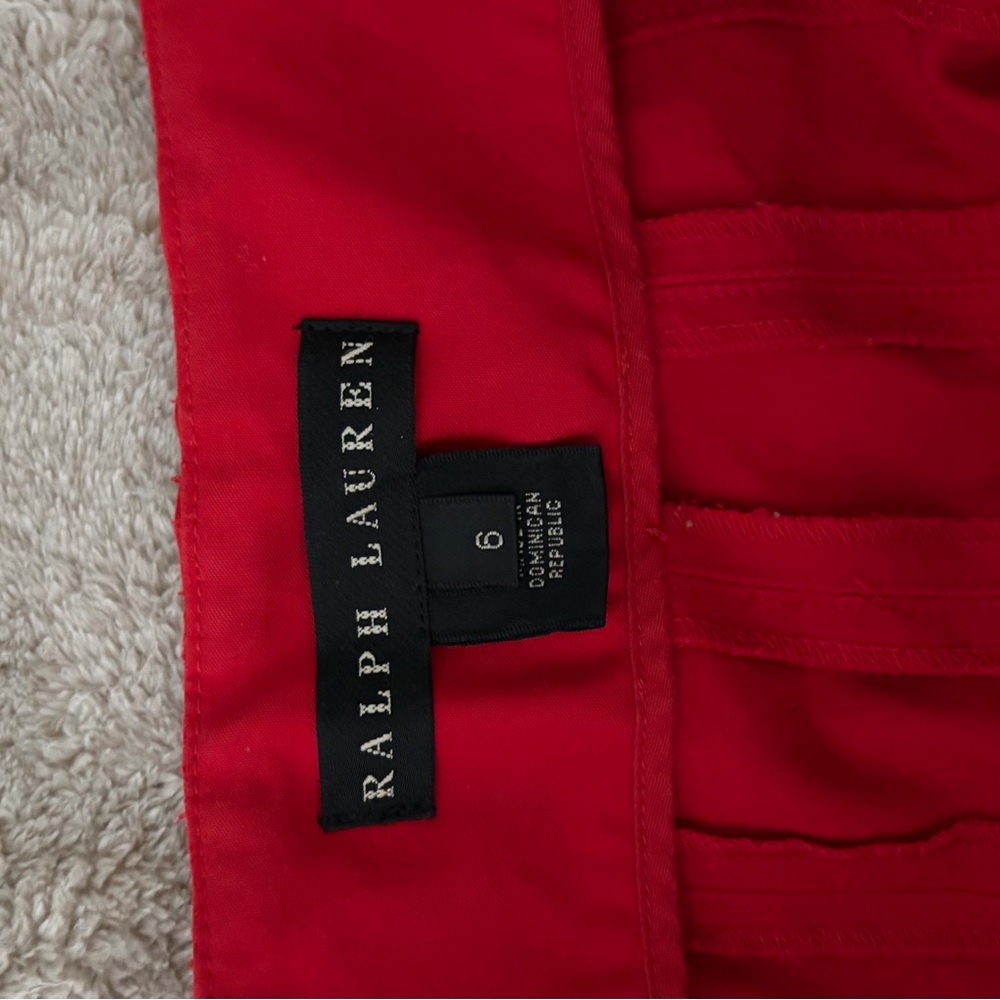 Ralph Lauren Vibrant Red Garment